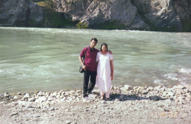 beside Tatapani river